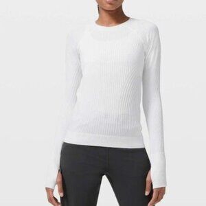 Lululemon Lululemon Rest Less Pullover Aerial Current White 4